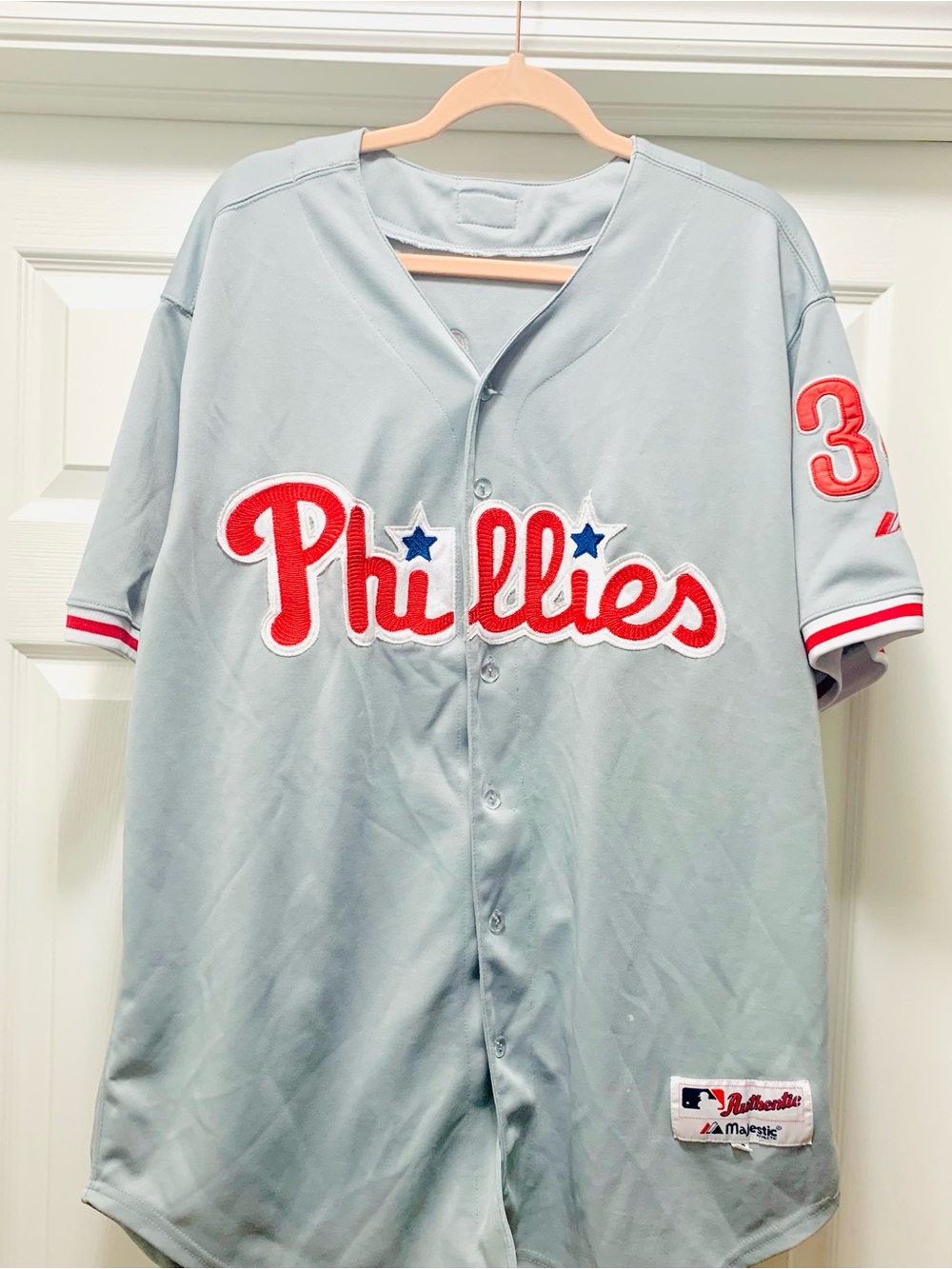 Grey Phillies Jersey- Roy Halladay